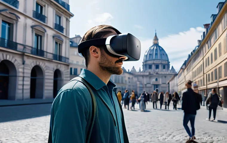 가상현실 여행의 감성 디자인 - **Prompt 2: Vibrant Virtual Reality Exploration of a Bustling Marrakech Souk**
    A vivid, immersiv...